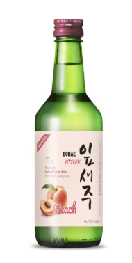 보해 잎새주 복숭아 360ml