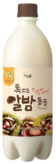 톡쏘는 알밤 막걸리 1