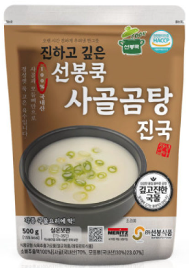 선봉 사골 곰탕 500g